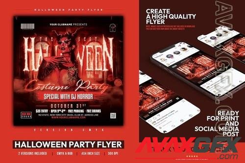 Halloween Party Flyer 38QKV6R