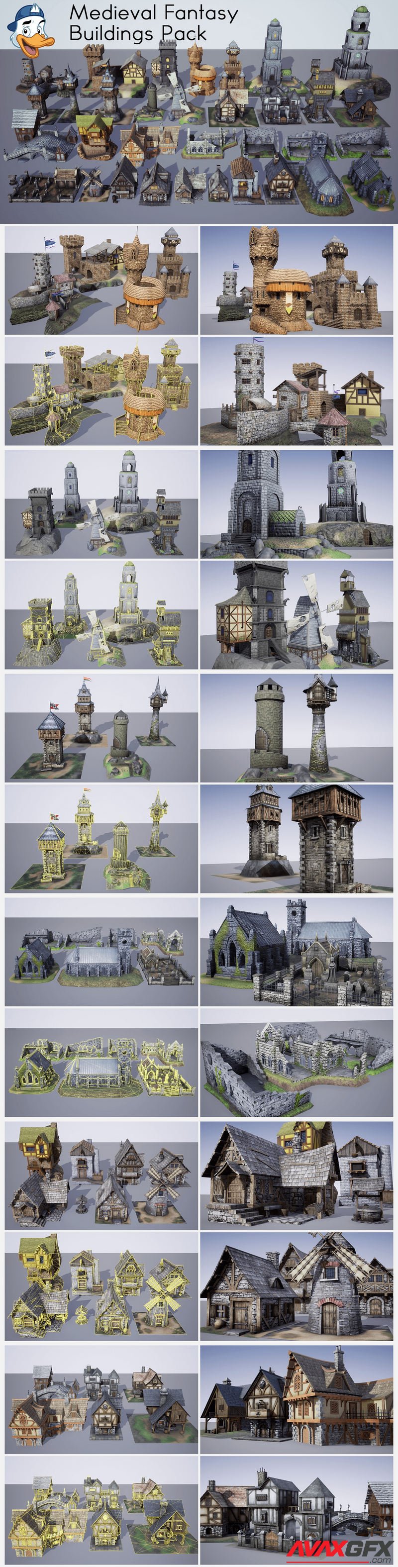 Medieval Fantasy Buildings