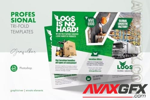 Logistics Tri-Fold Templates AV26XM4