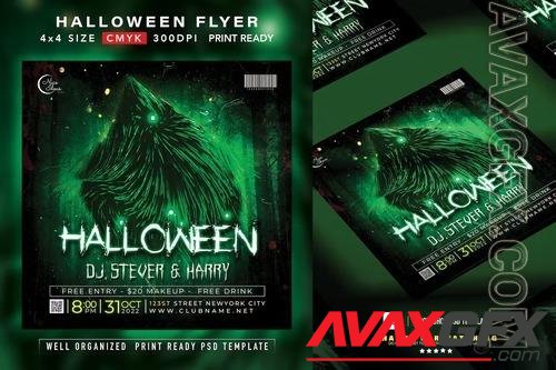 Halloween Party Flyer ZA6S83L