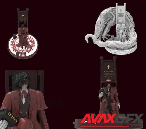 Alucard Hellsing – 3D Print