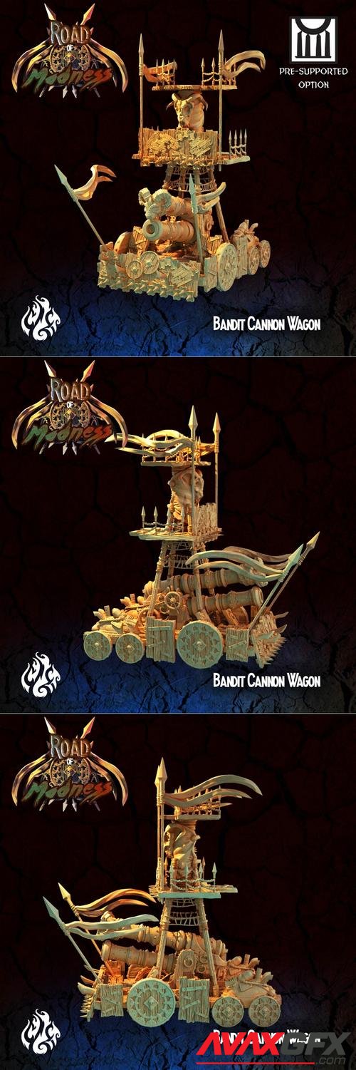 Bandit Cannon Wagon – 3D Print