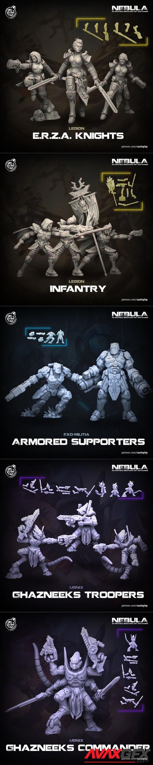 Cast N Play - KS Nebula – 3D Print