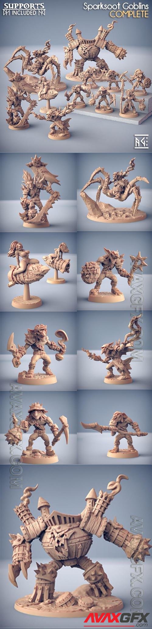 Sparksoot Goblins 3D Print