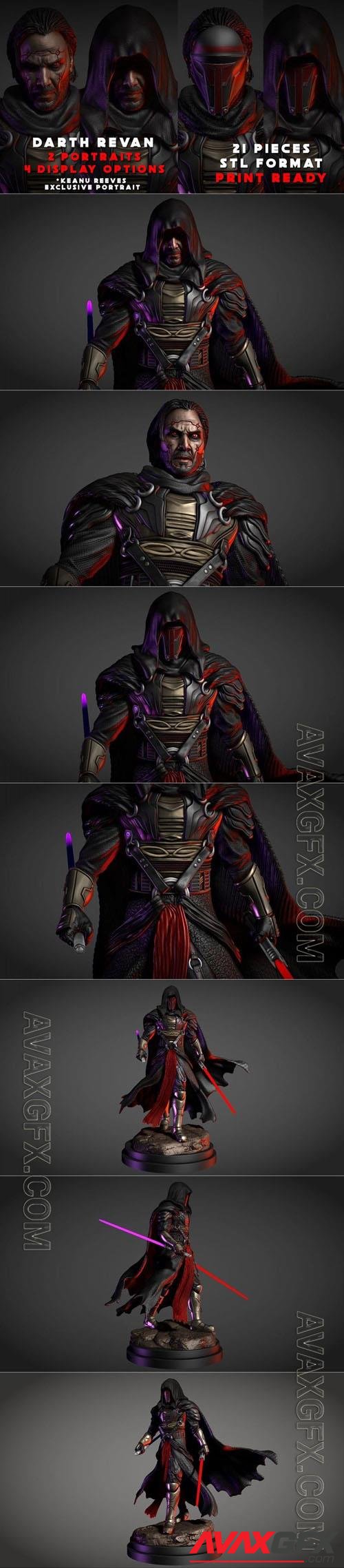 Darth Revan 3D Print