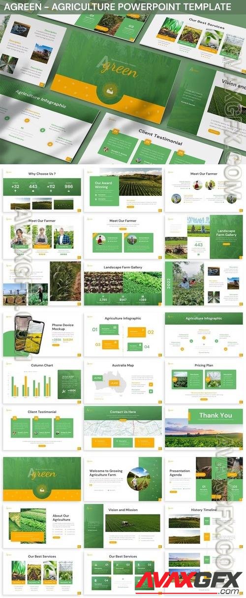 Agreen - Agriculture Powerpoint Template