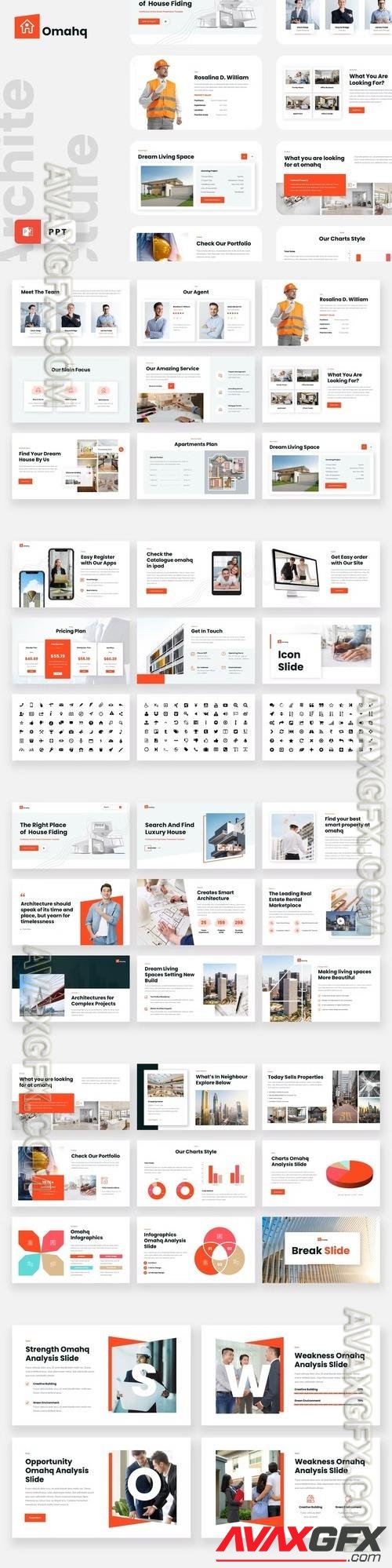 Omahq - Architecture Powerpoint Template
