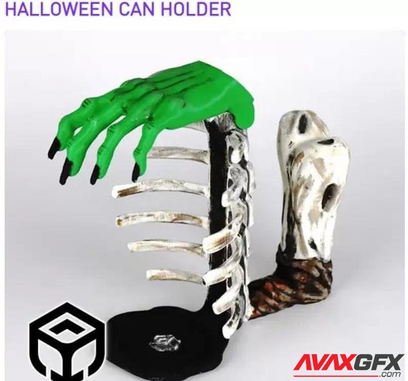 Halloween Can Holder