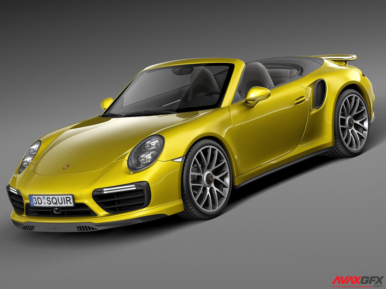 Porsche 911 Turbo S Convertible 2016