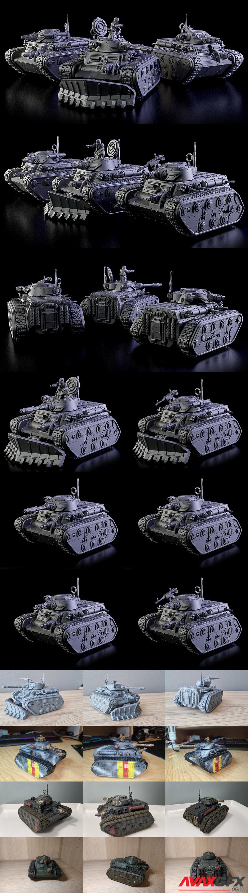 Infantry Fighting Vehicle - Imperial Force - 3D Print Model