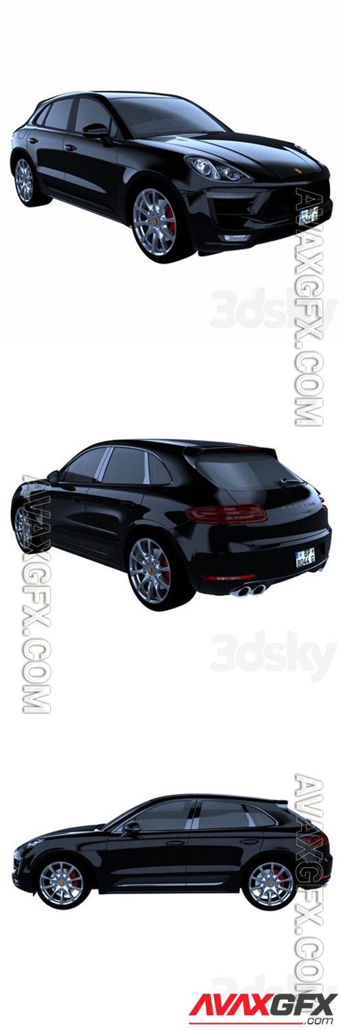 Porsche Macan 3D Model