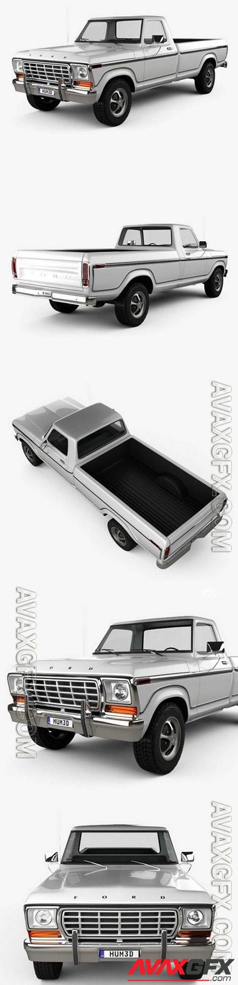 Ford F150 1978 3D Model