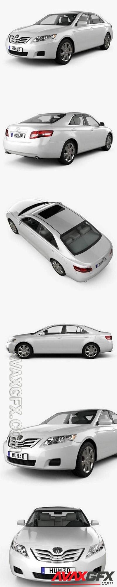 Toyota Camry LE 2010 3D Model