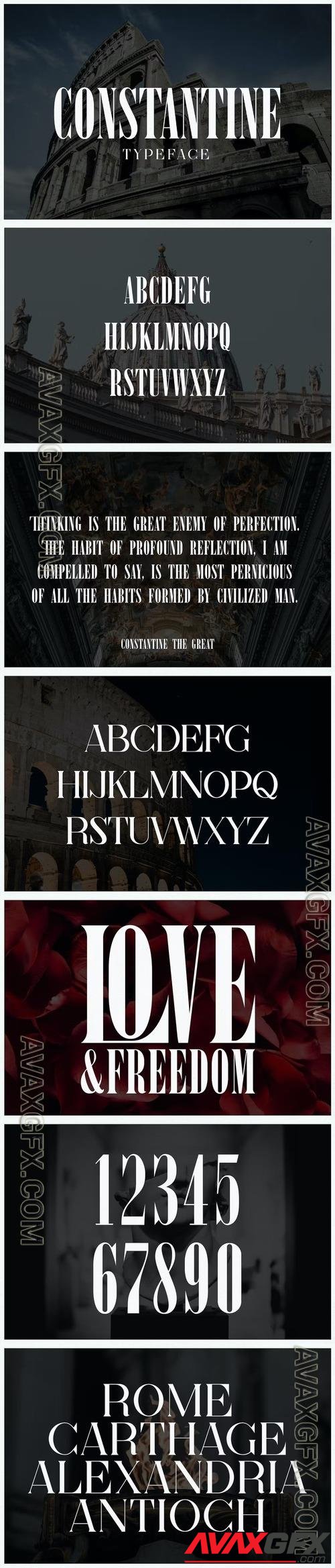 Constantine - Luxury Display Serif NFDKN58