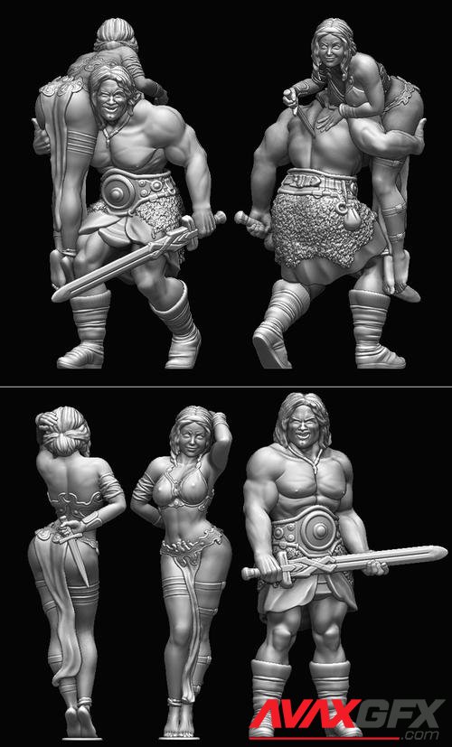 Barbarians 2 – 3D Print