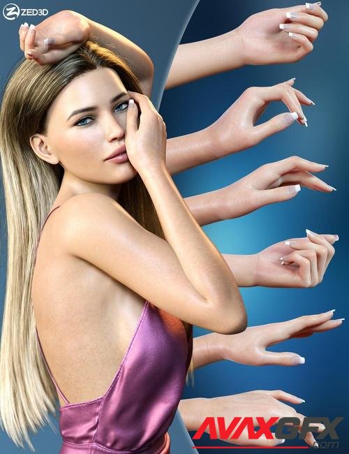 Z Hands of Beauty for Genesis 8 and 8.1 Female