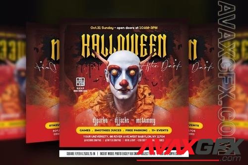 Halloween Party Flyer FNRY4J8