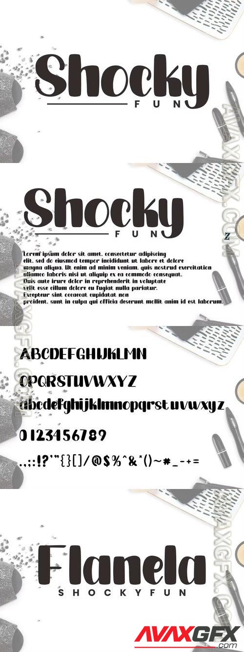 Shocky Fun - Handwritten Font XWC4KES