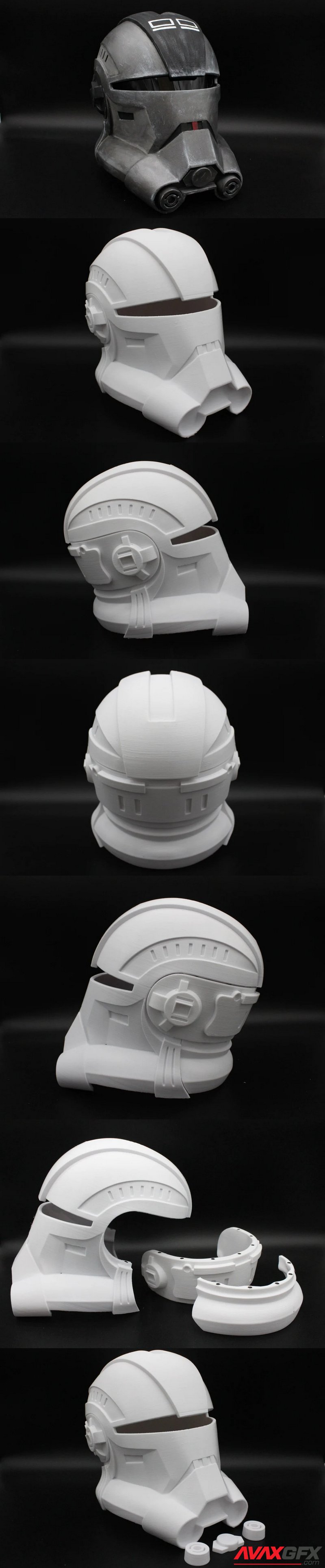 Echo Helmet Bad Batch - 3D Print Model