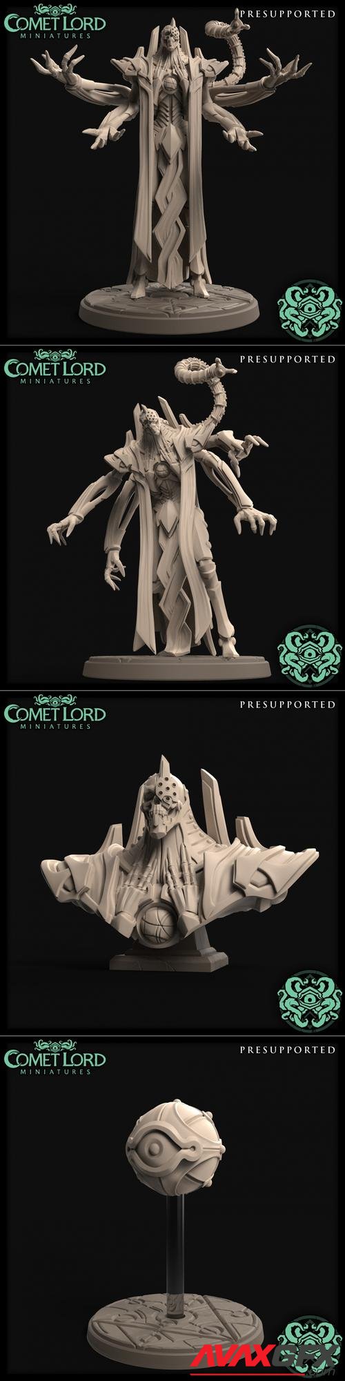 Comet Lord Miniatures The Mad Architect – 3D Print