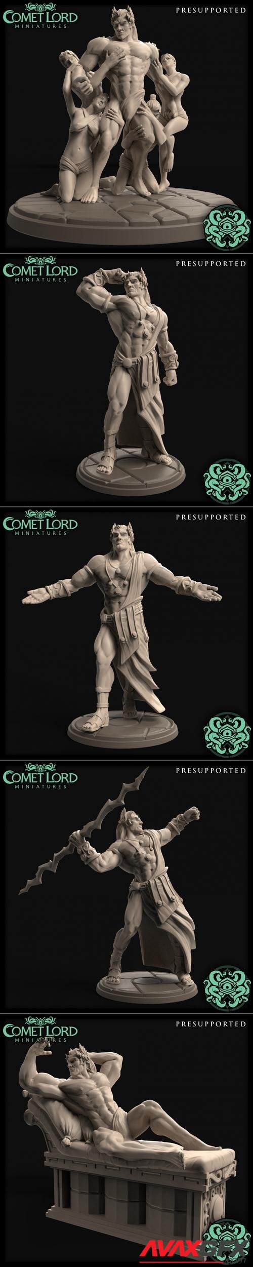 Comet Lord Miniatures - Ulysses The God-Emperor – 3D Print