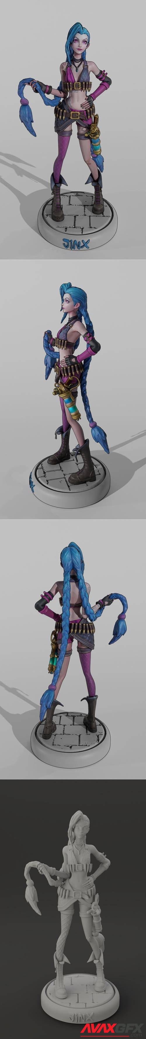 Jinx - League of Legends – 3D Print