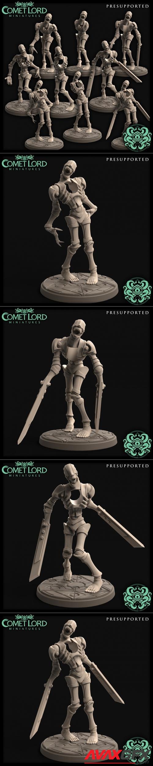 Comet Lord Miniatures - Mannequin Constructs – 3D Print