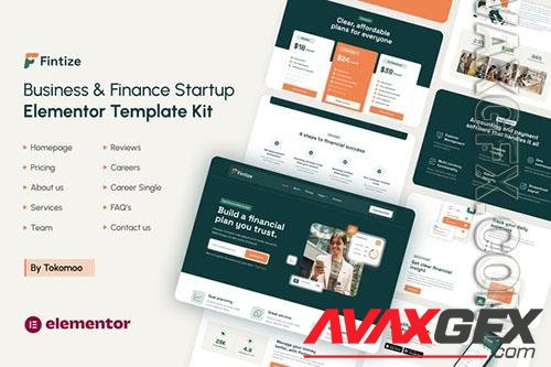 ThemeForest - Fintize - Business & Finance Startup Elementor Template Kit - 39927571
