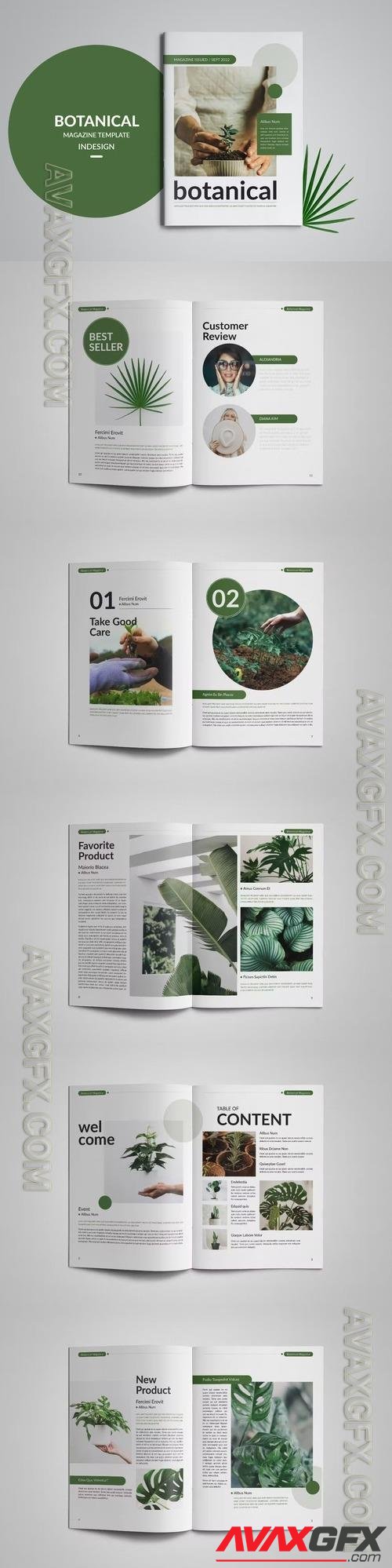 Botanical Magazine XAN4TB7