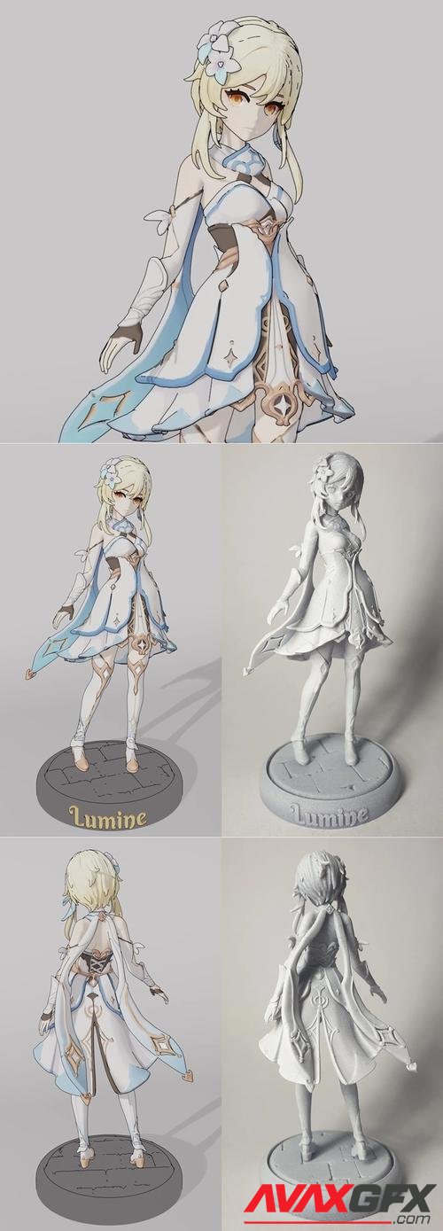 Lumine - Genshin Impact – 3D Print