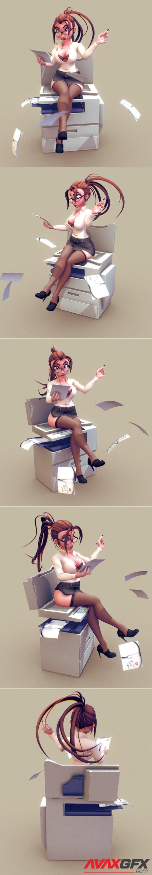 The Secretary – 3D Print