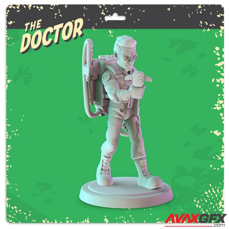 Pop Minis - The Doctor - 3D Print Model