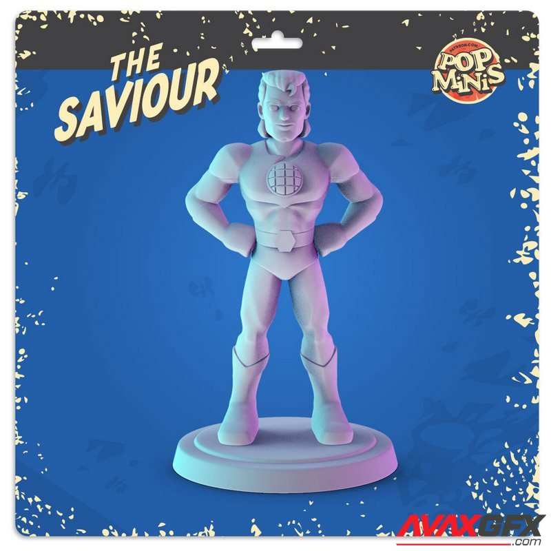 Pop Minis - The Saviour - 3D Print Model