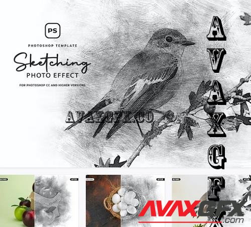 Sketch Photo Effect - 64C6QLV