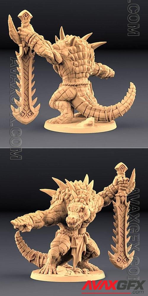 Zantharot Lizard Champion 3D Print