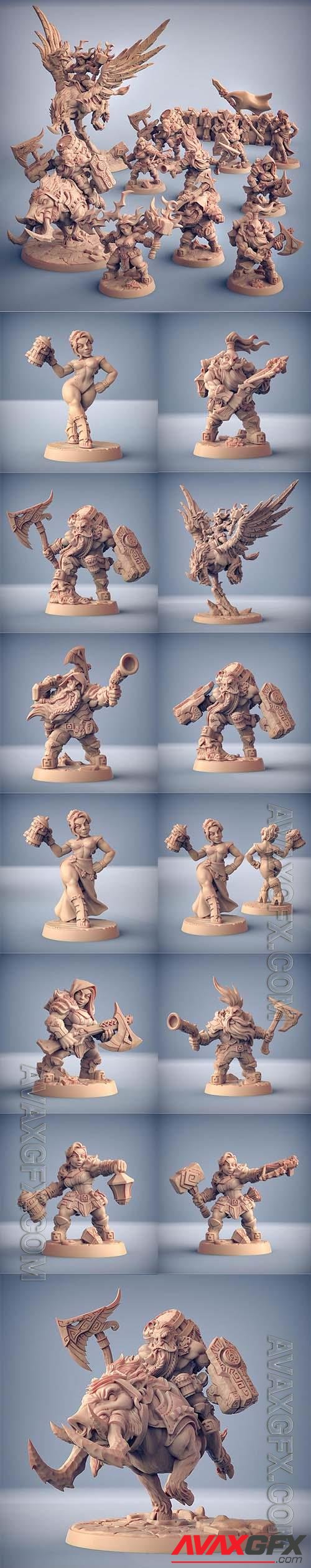 Dwarven Oathbreakers 3D Print