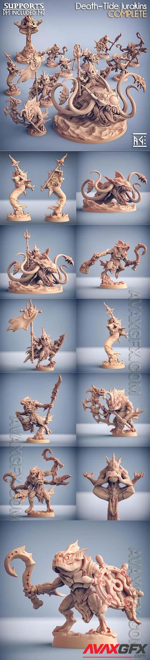 Death-Tide Jurakins 3D Print