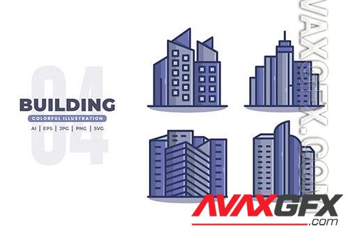 Building Vector Illustration