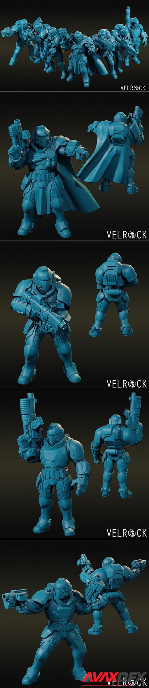 Velrock Art - Tempest Marine Basic Unit – 3D Print