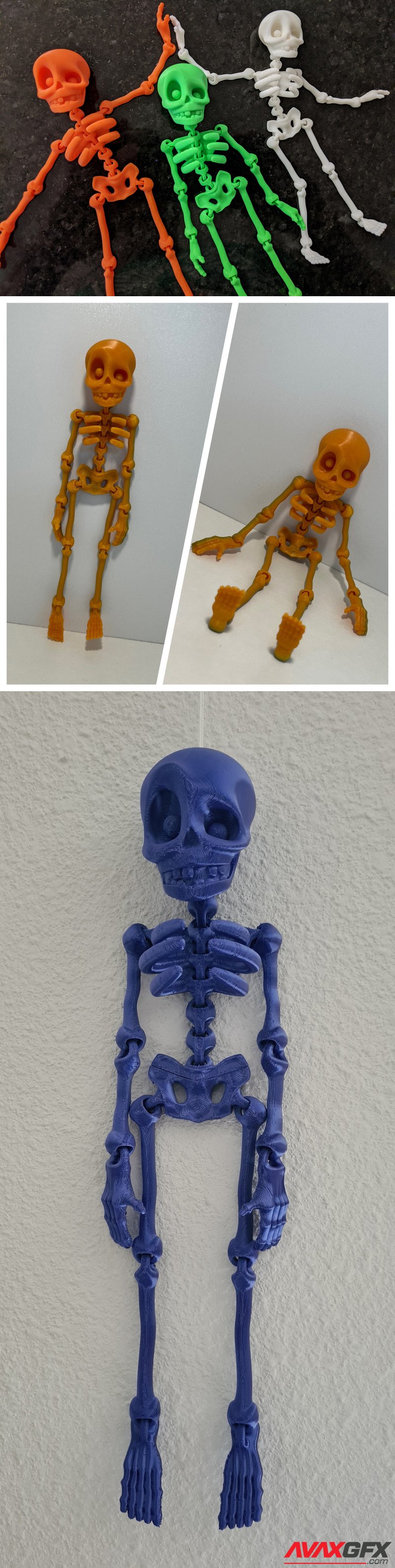 Flexi Skeleton - 3D Print Model