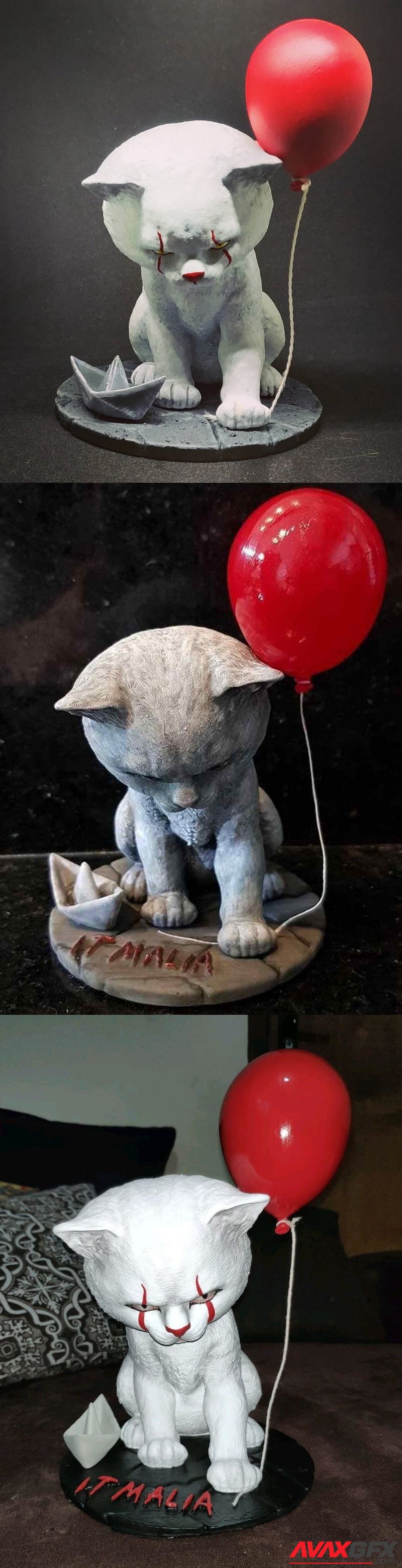 Cat Pennywise - 3D Print Model