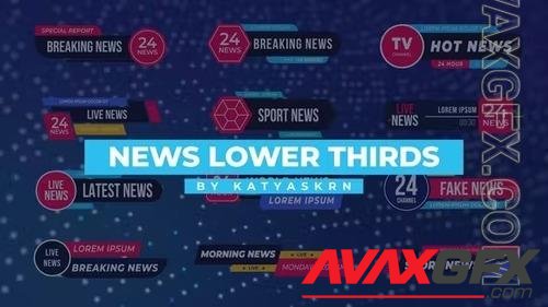 News Lower Thirds - After Effects 37167913