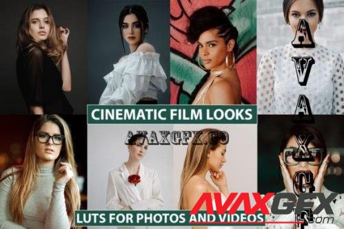 CINEMATIC Film Looks LUTS for Photos - 10242119