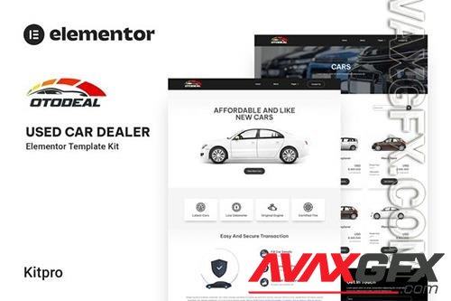 ThemeForest - Otodeal - Used Car Dealer Elementor Template Kit - 40000237