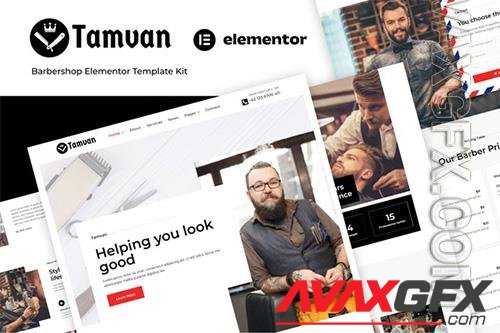 ThemeForest - Tamvan - Barbershop Elementor Template Kit - 39983635