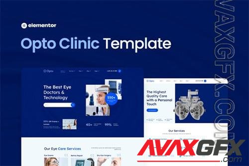 ThemeForest - Opto – Eye Care Center Elementor Pro Template Kit - 39741293