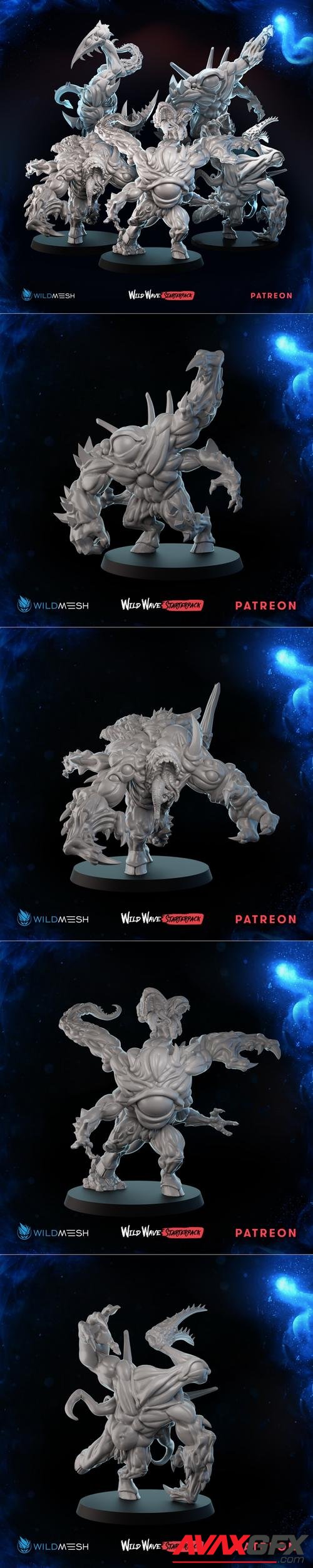 WildMesh - Stings of Chaos – 3D Print