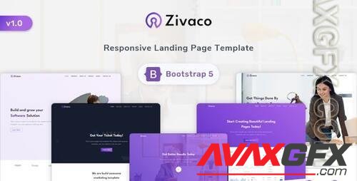 Zivaco - Responsive Landing Page Template 38094264