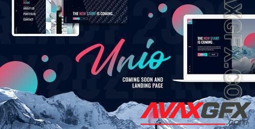 Unio - Coming Soon & Landing Page Template 26069376