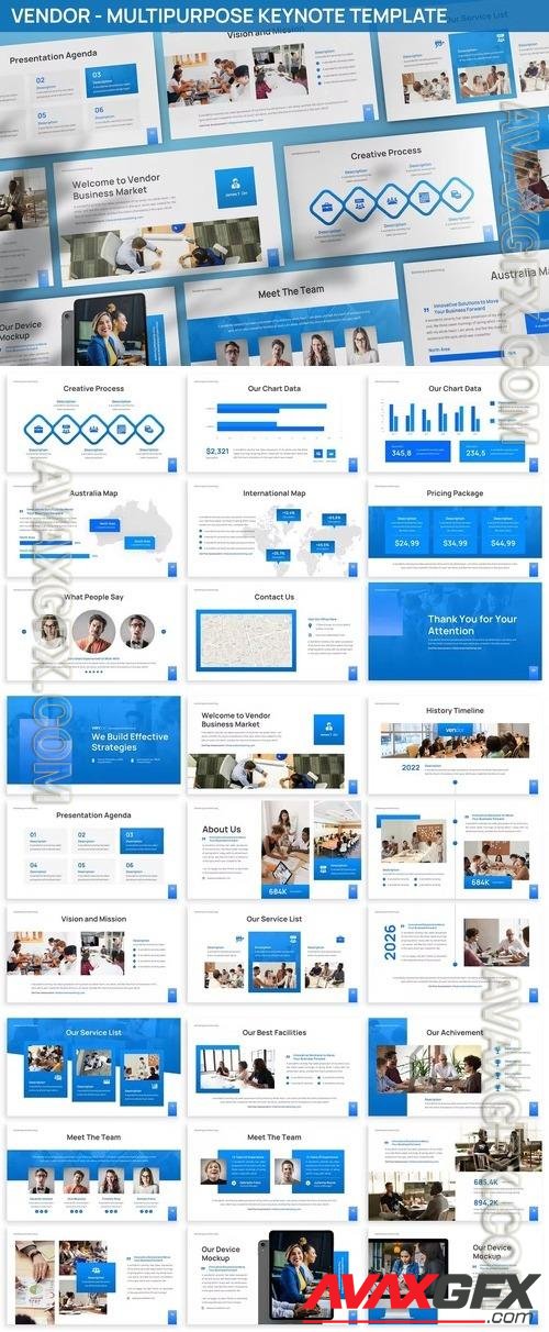 Vendor - Multipurpose Keynote Template